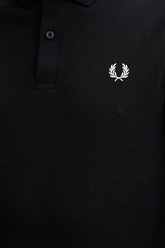 Fred Perry longsleeve bawełniany M6006.608 granatowy