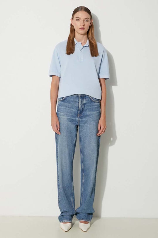 Lacoste cotton polo shirt PH3450 blue AW23