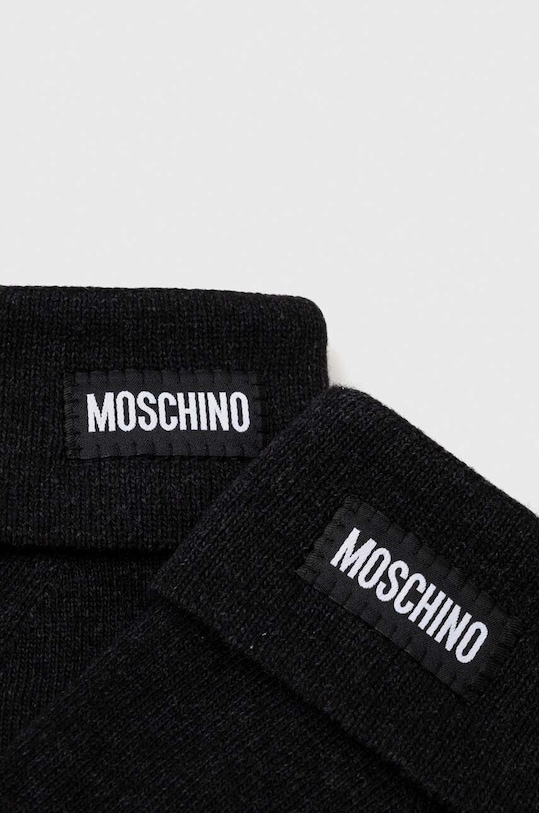 Rukavice od kašmira Moschino M5739.60095 crna AW23