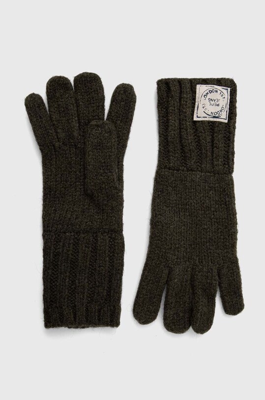 Rukavice Pepe Jeans Tilde další zelená PL080147.692