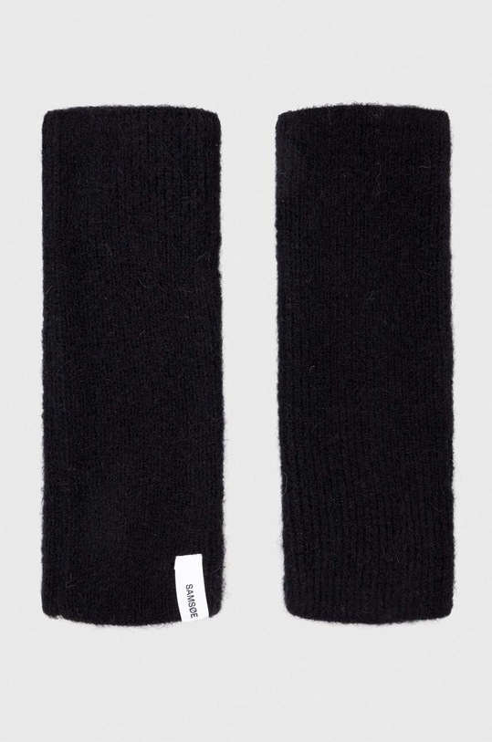 Návleky na ruce Samsoe Samsoe směs černá F23300091