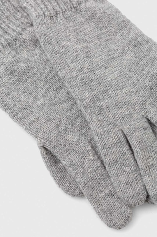 Max Mara Leisure kesztyű gyapjú keverékből 2335660136600 szürke AW23