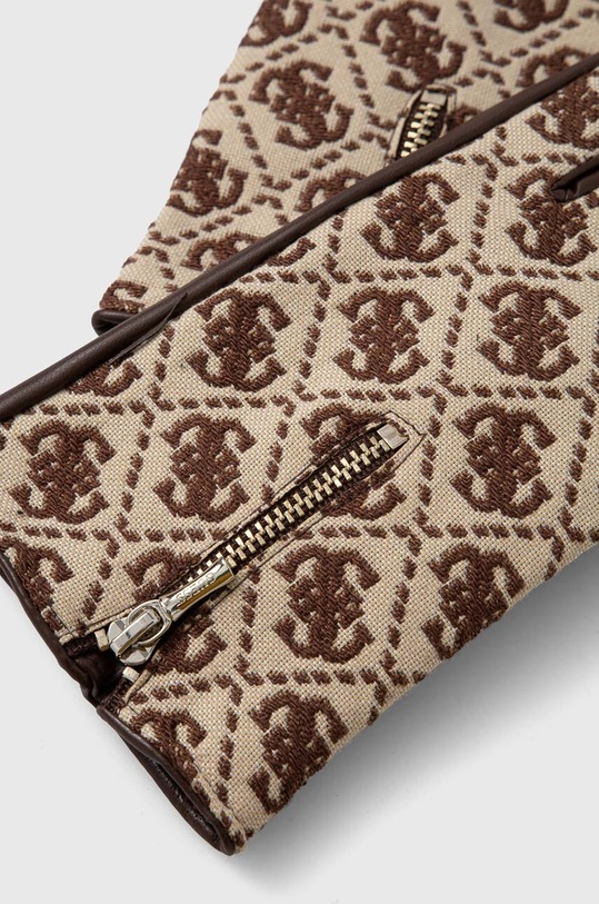 Guess rękawiczki AW9921.POL02 brązowy AW23