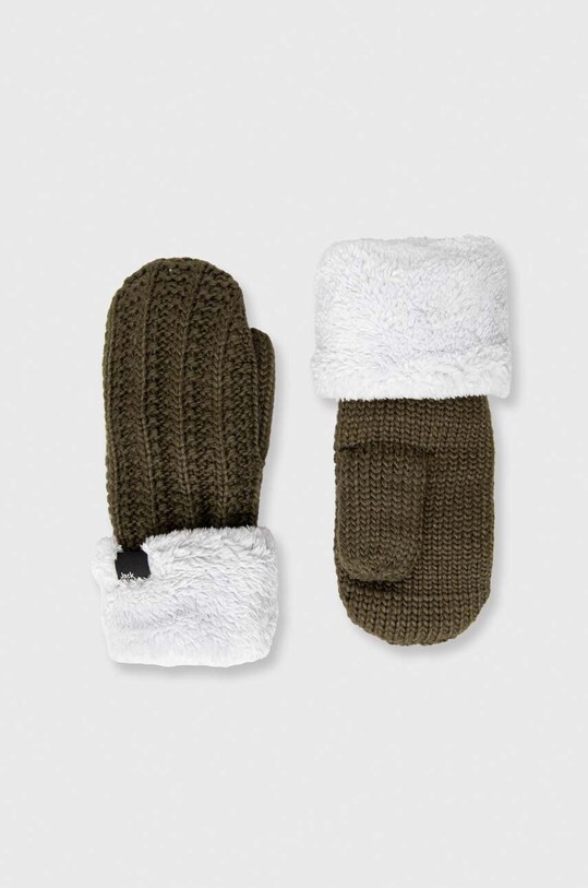 Перчатки Jack Wolfskin остальные зелёный 1908002
