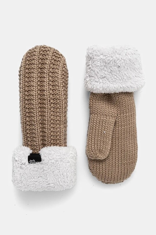 Перчатки Jack Wolfskin Highloft остальные зелёный 1908002