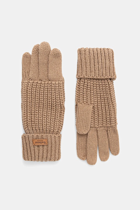 Barbour rękawiczki Saltburn pozostałe brązowy LGL0132