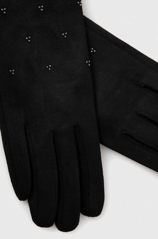 Рукавички Morgan 5GSTRASS.NOIR чорний AW23