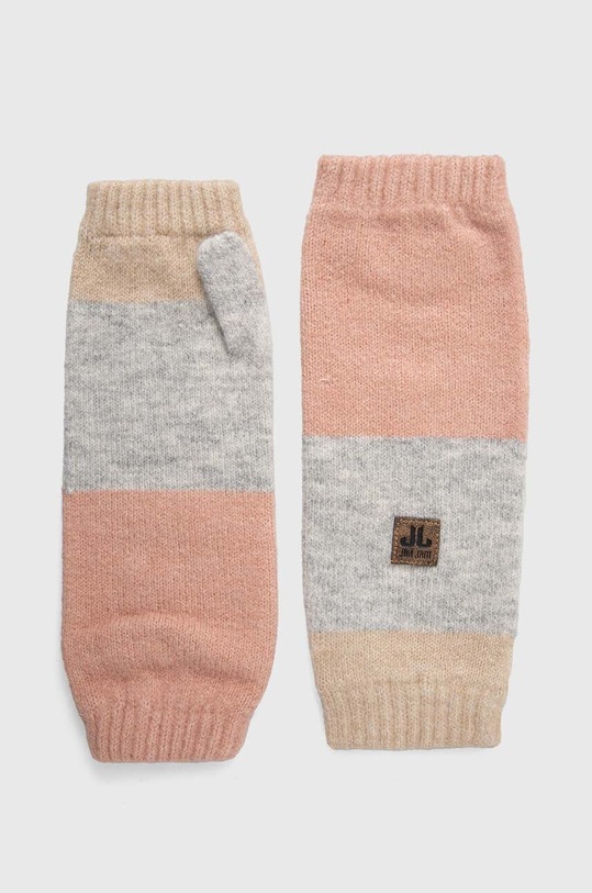 Jail Jam rękawiczki z domieszką wełny z domieszką wełny różowy JA4527.J37