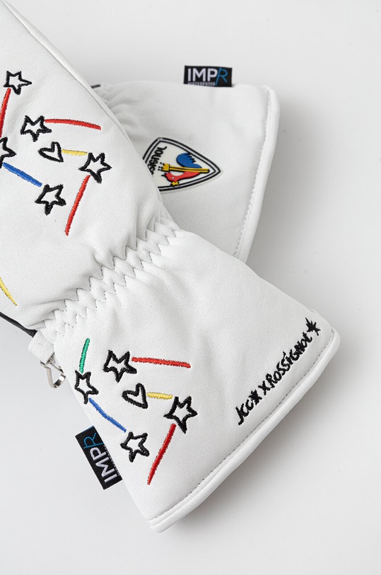 Rossignol rękawice narciarskie Sublime x JCC RLMWG15 biały AW23
