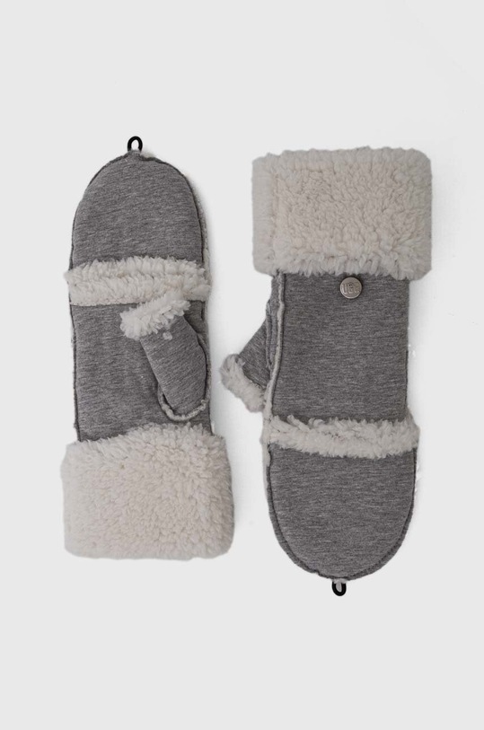 Rukavice UGG Planet friendly sivá 22706