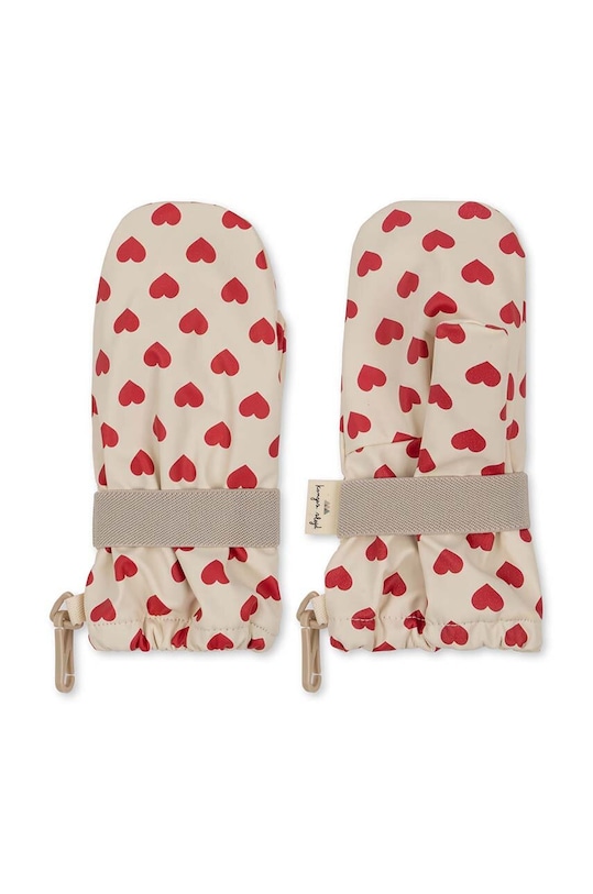 Detské rukavice Konges Sløjd zimný šport červená KS5472