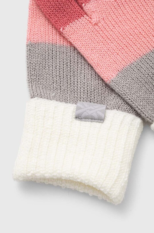 United Colors of Benetton rękawiczki dziecięce 1270QG00D.G.G.SEASONAL różowy AW23