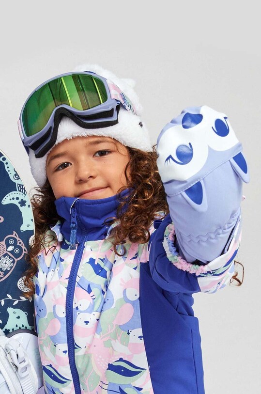 Dječje skijaške rukavice Roxy Snows Up mitt MTTN ljubičasta ERLHN03011