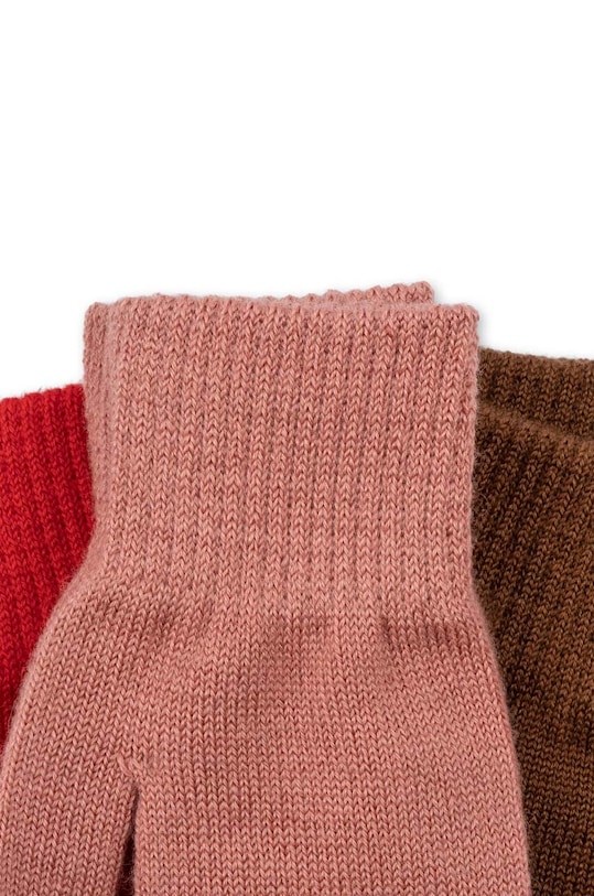 Konges Sløjd gyerek kesztyű 3 db KS5414 rózsaszín AW23