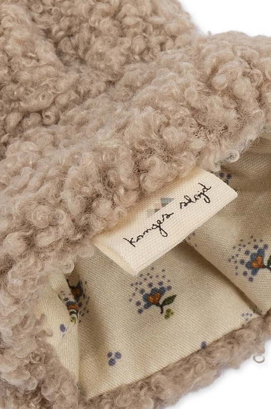 Chłopiec Konges Sløjd rękawiczki dziecięce KS5417 beżowy