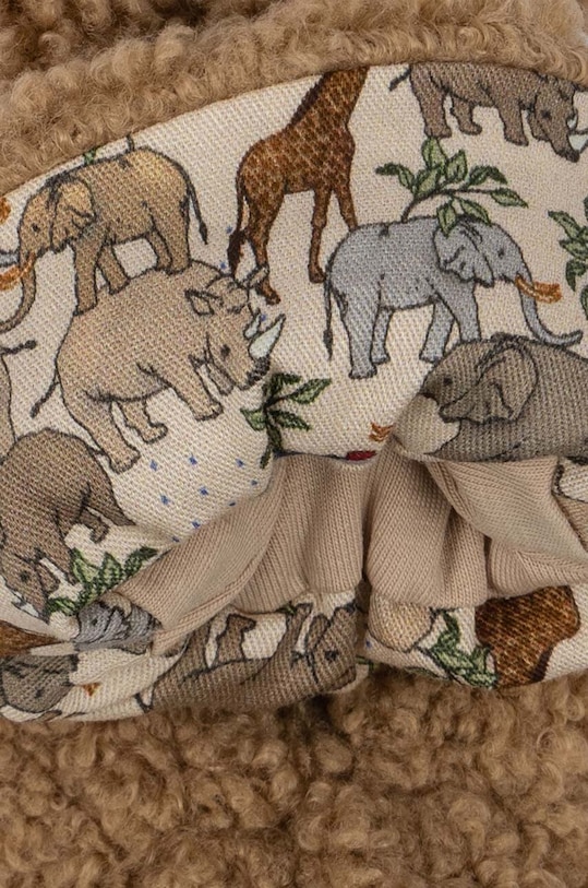 Chłopiec Konges Sløjd rękawiczki dziecięce KS5417 brązowy