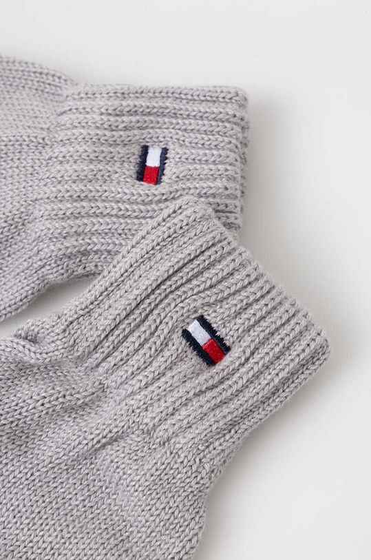 Παιδικά γάντια Tommy Hilfiger AU0AU01657.9BYX γκρί AW23