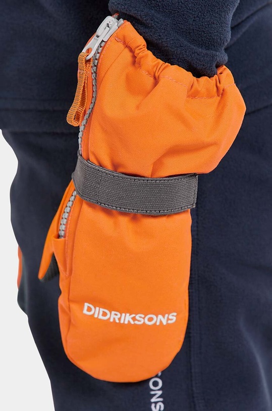 Dětské lyžařské rukavice Didriksons BIGGLES ZIP MITTEN oranžová 505029