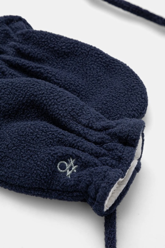 Dětské rukavice United Colors of Benetton 6U87GG005.P.SEASONAL námořnická modř AW24