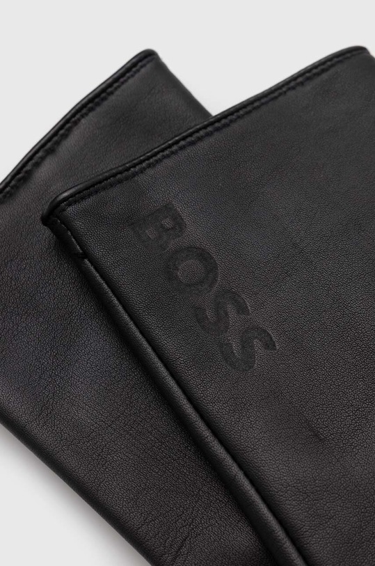 Boss Orange manusi de piele BOSS ORANGE 50496825 negru AW23