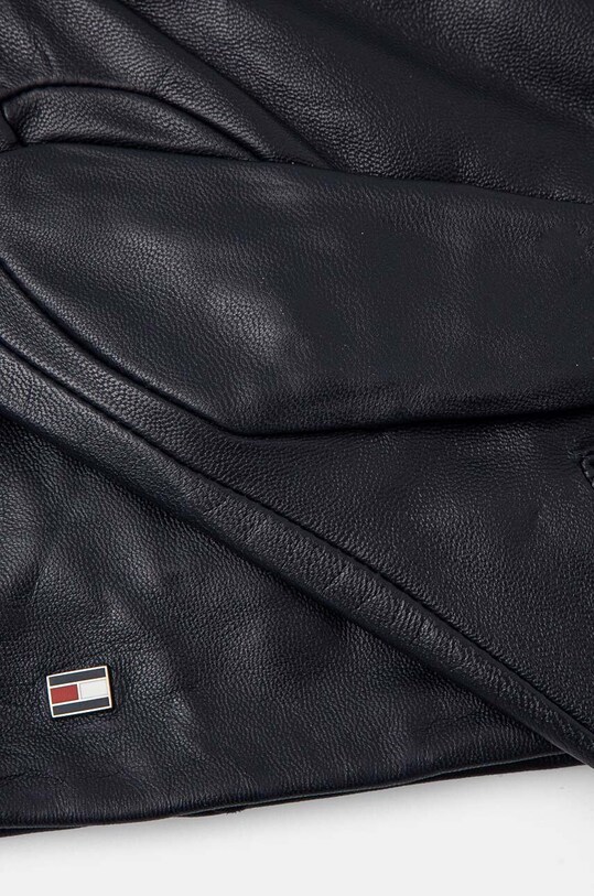 Кожаные перчатки Tommy Hilfiger AM0AM11482 тёмно-синий AW24