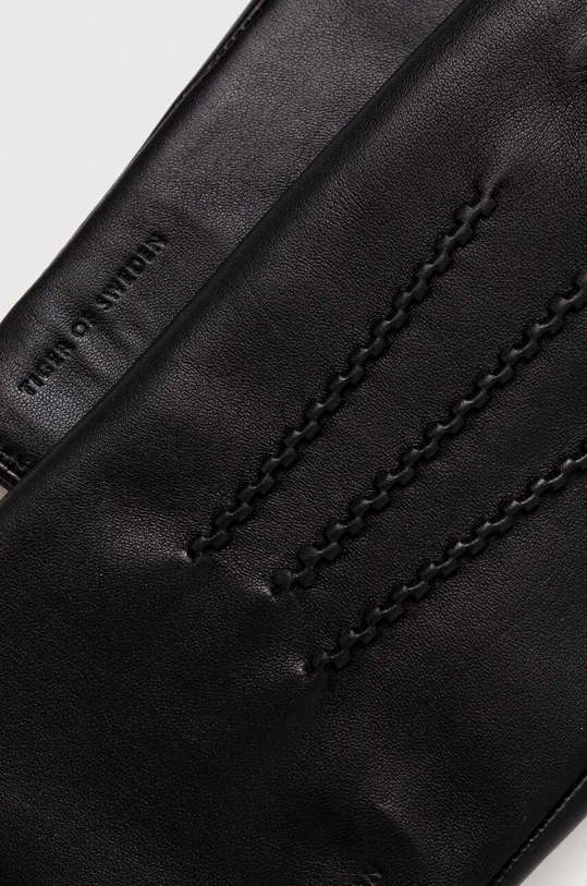 Tiger Of Sweden manusi de piele T69543014 negru AW23