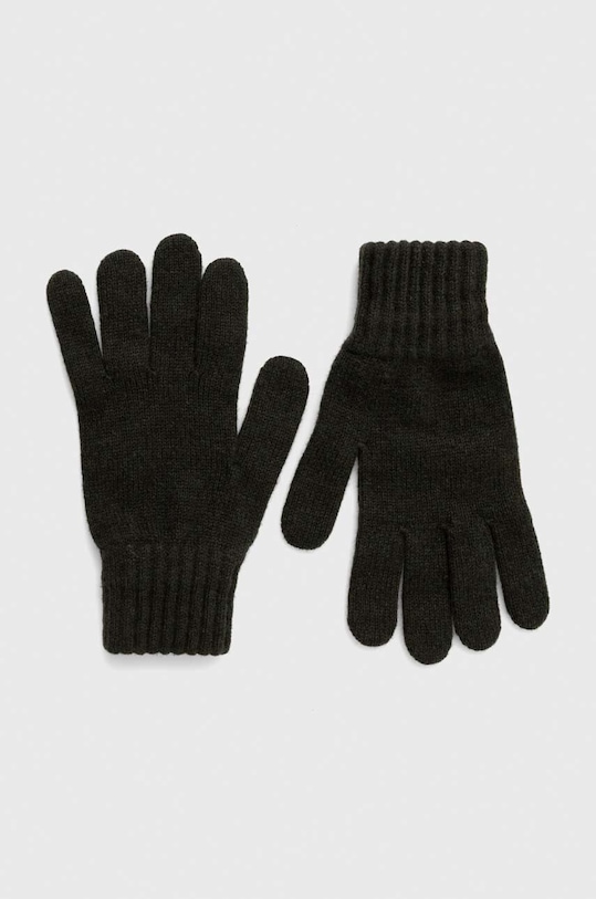 Μάλλινα γάντια Barbour μαλλί πράσινο MGL0006