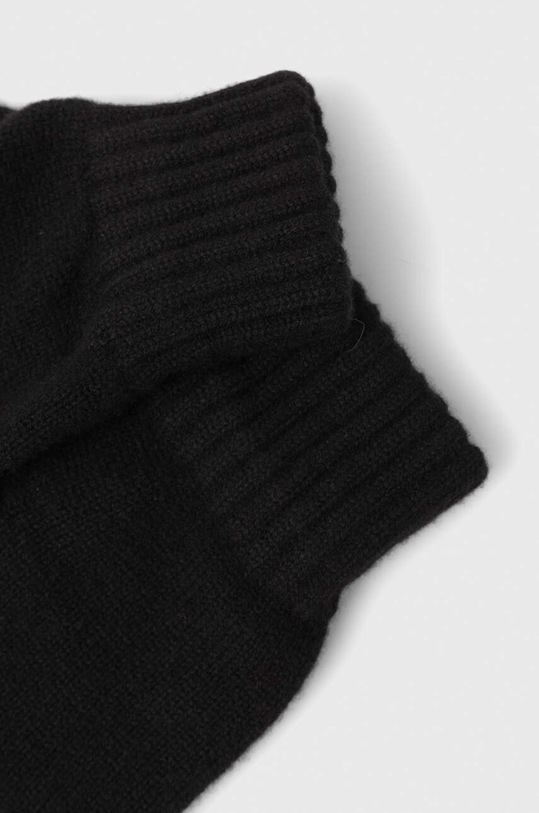 Barbour rękawiczki wełniane MGL0006 czarny AW23