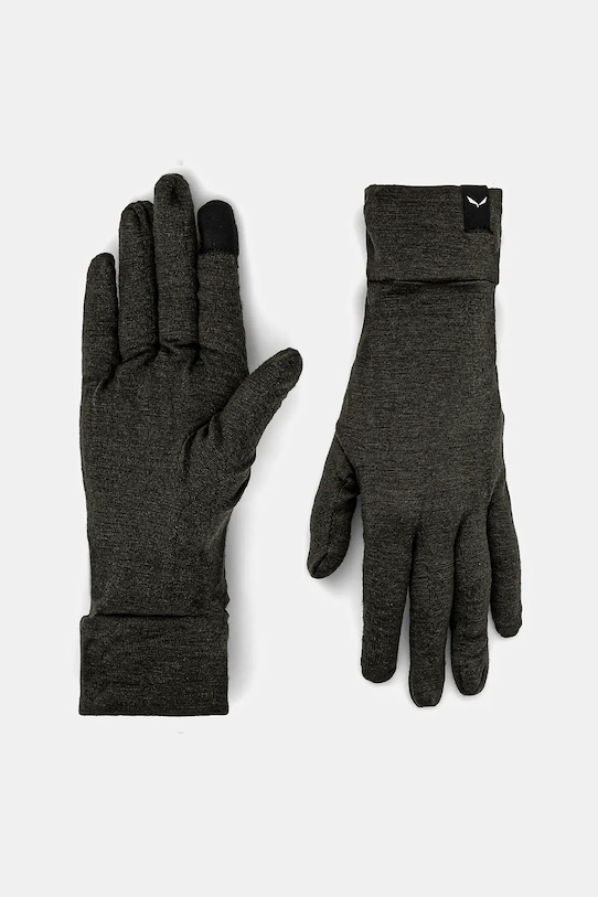 Перчатки Salewa шерсть зелёный 00.0000028214