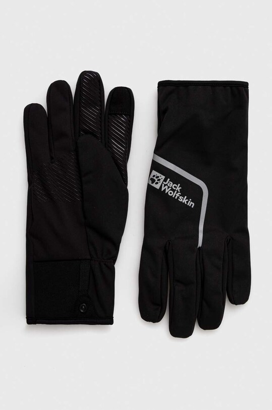 Ποδηλατικά γάντια Jack Wolfskin MOROBBIA LIGHT άλλο μαύρο 1911541