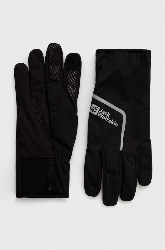 Jack Wolfskin rękawiczki rowerowe MOROBBIA LIGHT pozostałe czarny 1911541