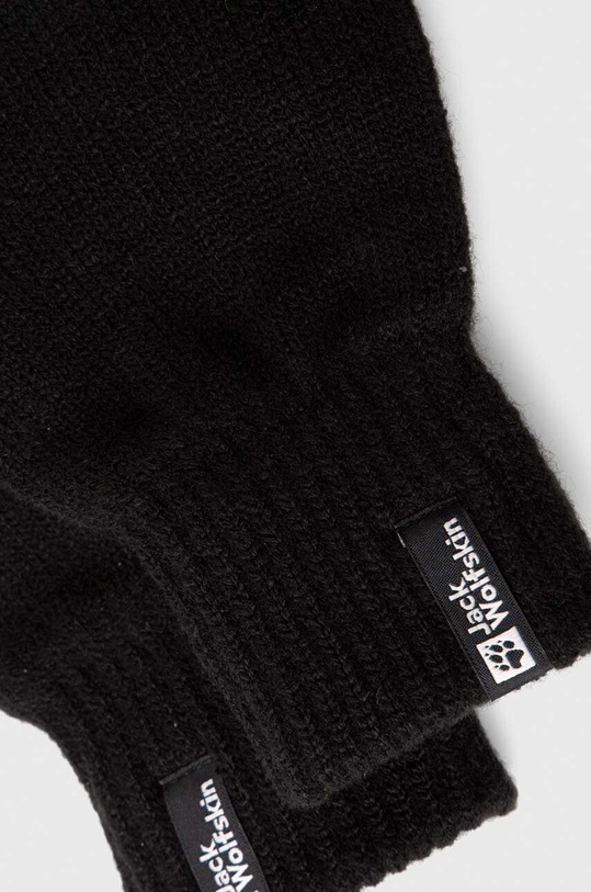 Jack Wolfskin manusi 1911681 negru AW23
