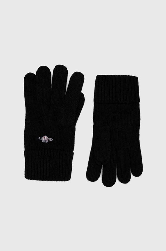 Gant manusi de lana lana negru 9930003