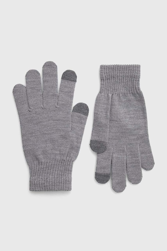 Smartwool rękawiczki Liner z domieszką wełny szary SW011555