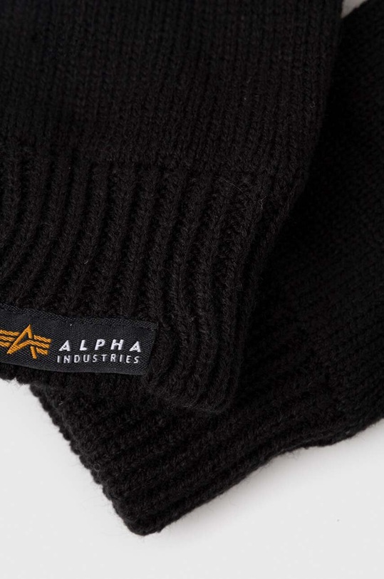 Alpha Industries rękawiczki 138955.03 czarny AW23