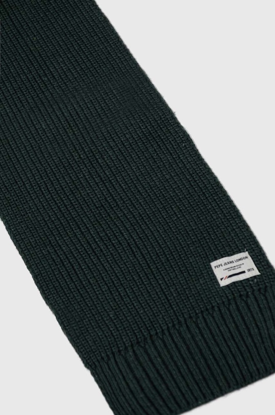 Παιδικό κασκόλ από μείγμα μαλλιού Pepe Jeans PB060106 πράσινο AW23