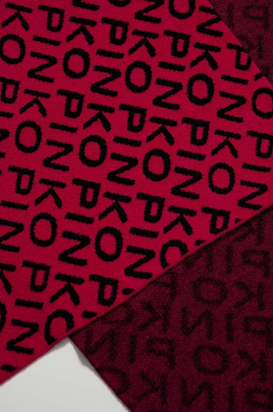 Pinko szalik z domieszką wełny 101504.A0ZZ fioletowy AW23