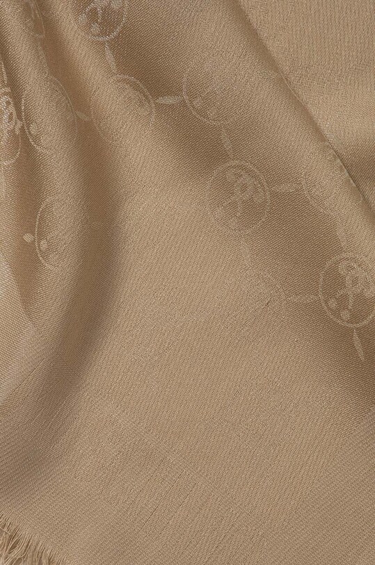 Шаль з домішкою вовни Moschino M2321.03234 бежевий AW23