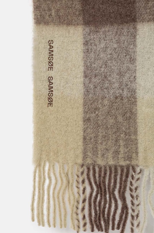Vlněná šála Samsoe Samsoe U23300003 vícebarevná AW24