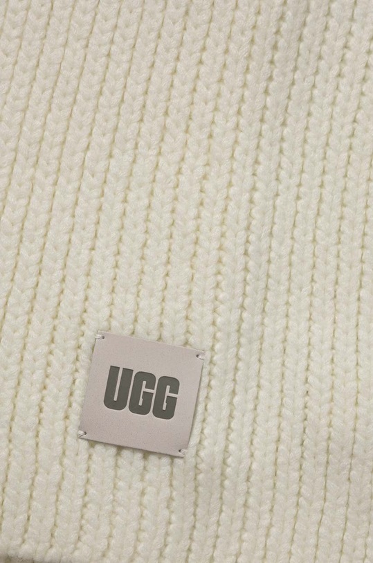 UGG szalik z domieszką wełny 20166. beżowy AW23