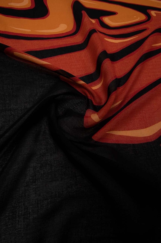 Accesorii AllSaints esarfa cu amestec de lana AS101257 negru