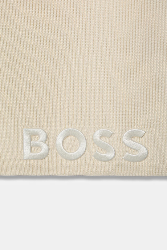Volnen šal BOSS Lara_scarf 50497861 bež AW25