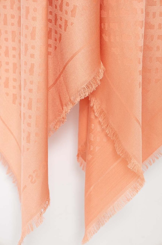 BOSS eșarfă din amestec de lână 50502686 portocaliu AW23