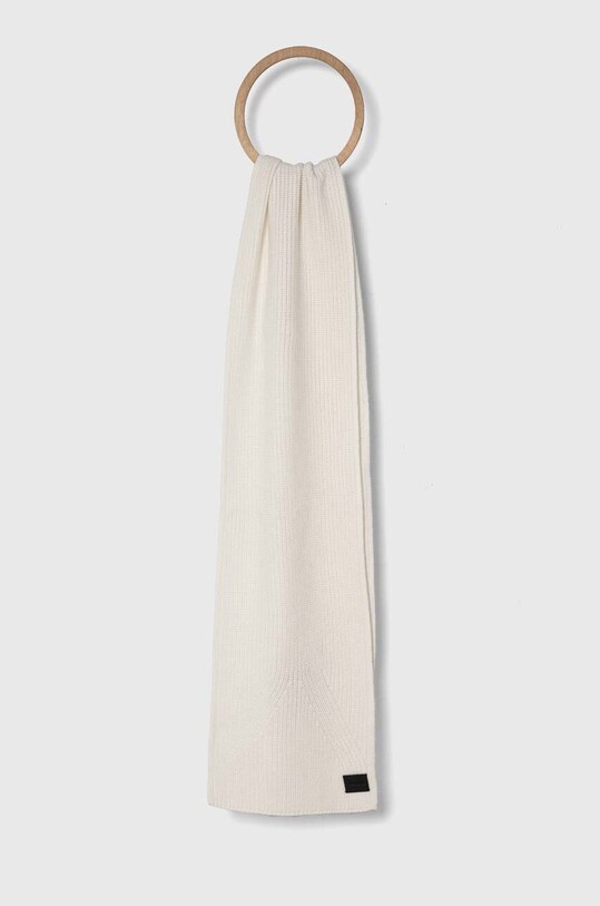AllSaints esarfa din amestec de lana tricotaj bej AS101347