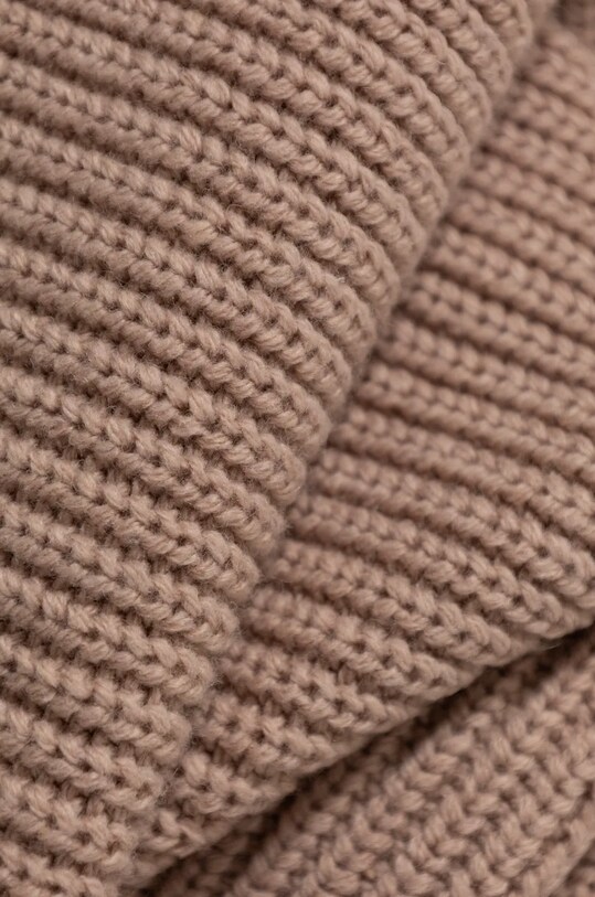 Аксесуари Шарф з домішкою вовни AllSaints AS101347 коричневий