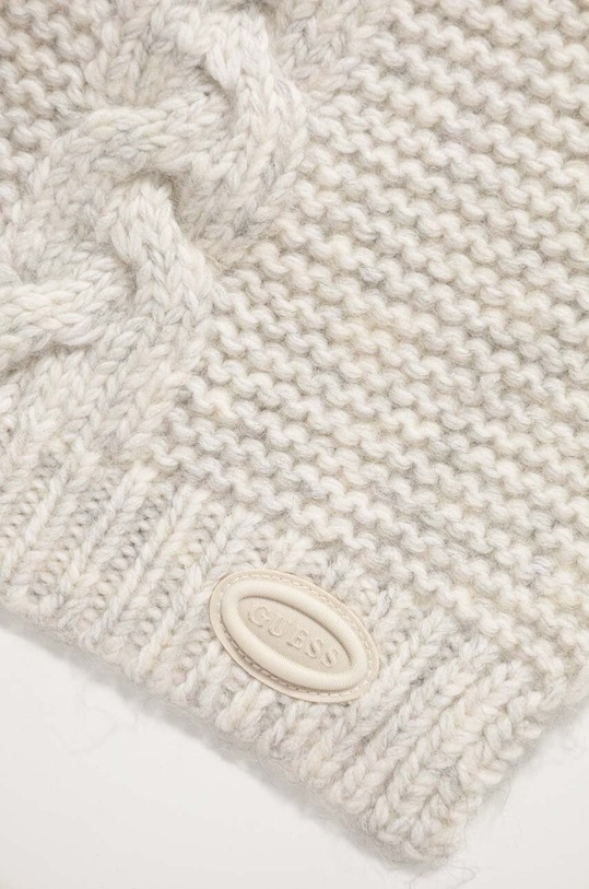 Šál s prímesou vlny Guess AW9974.WOL03 sivá AW23