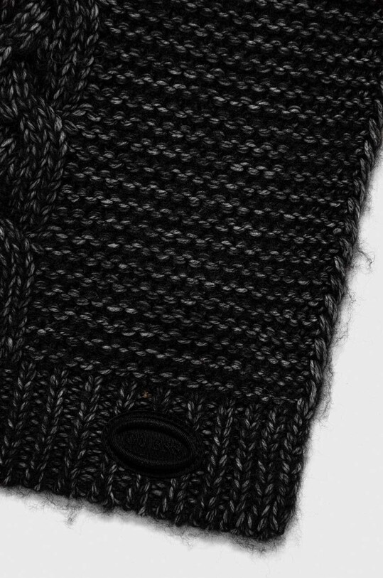 Шарф с примесью шерсти Guess AW9974.WOL03 чёрный AW23