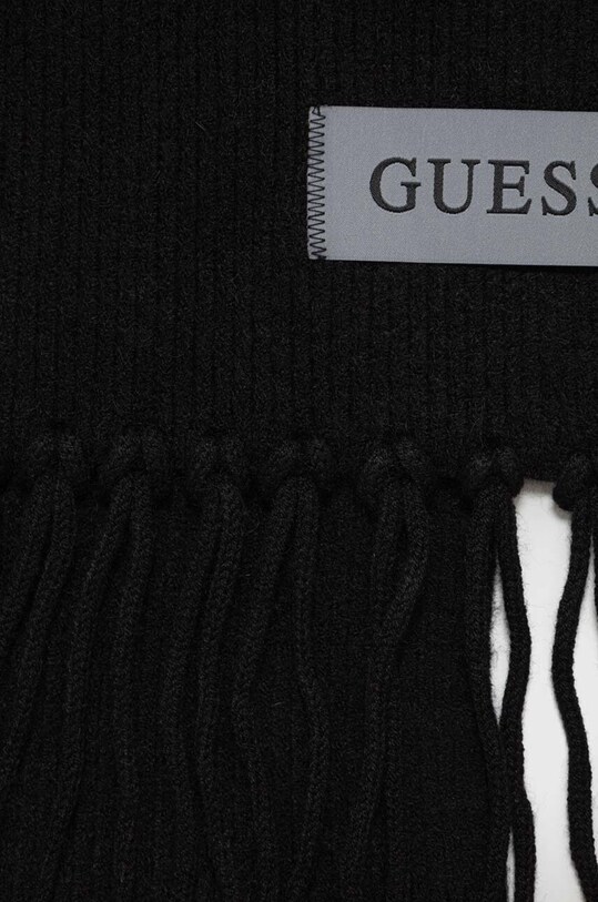 Šal s primesjo volne Guess AW9961.WOL03 črna AW23