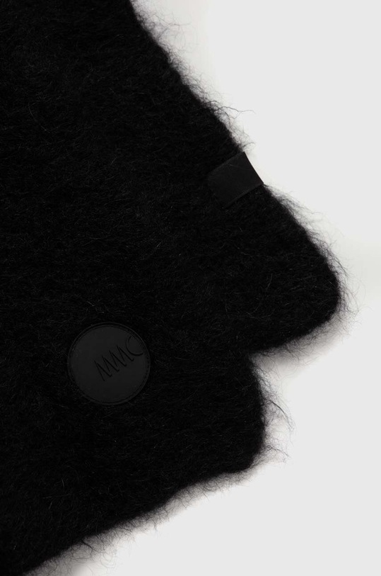Вълнен шал MMC STUDIO SCARF.ELITE черен AW23