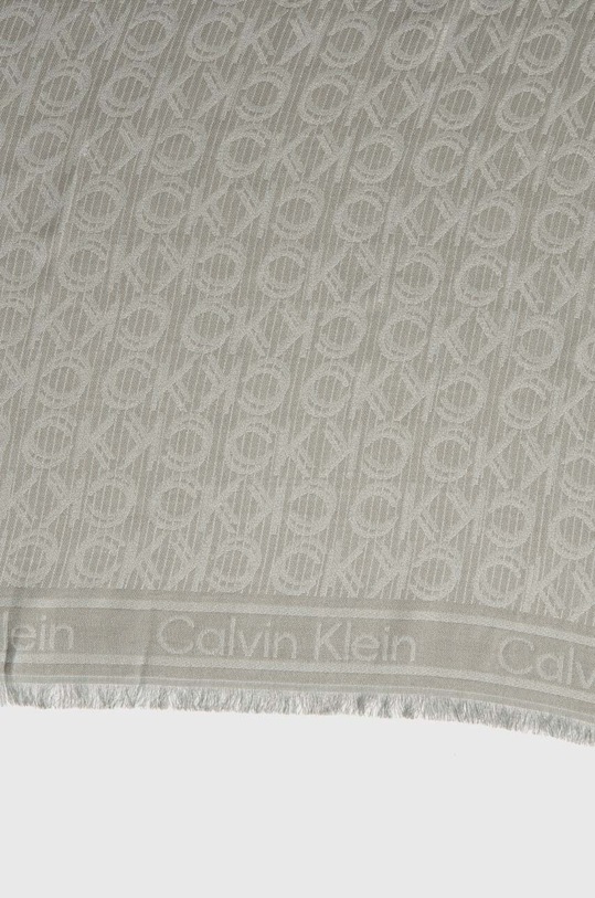 Šátek Calvin Klein K60K608779 zelená SS25